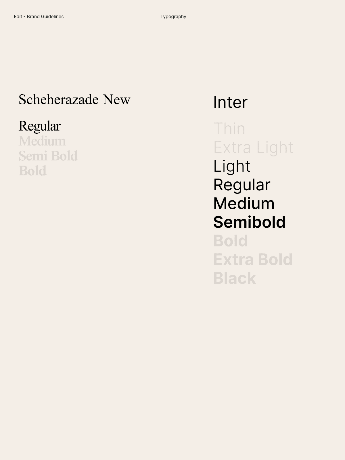 Typography