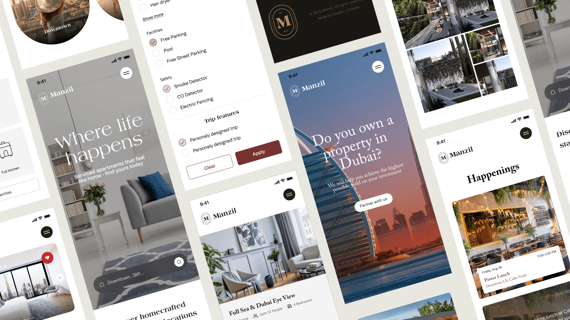 Full-width media